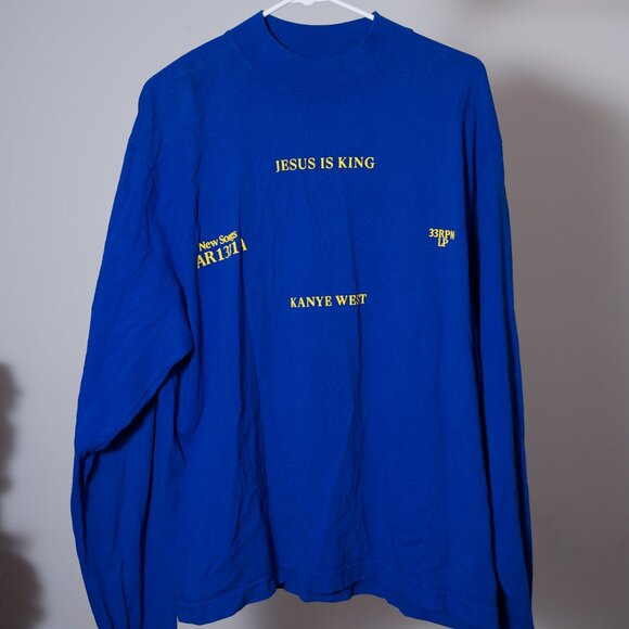 Kanye West Jesus Is King Long Sleeve Tee - Picture 1 of 2